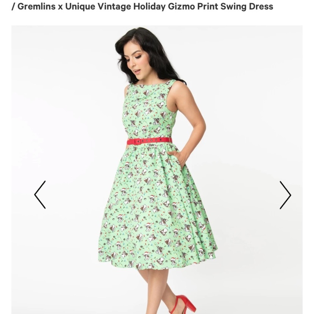 Gremlins Unique Vintage limited edition dress